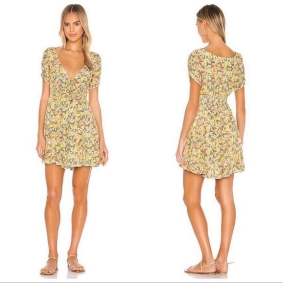 Free People Dresses & Skirts - REVOLVE Free People Forget Me Not Mini Dress in
Ivory Combo